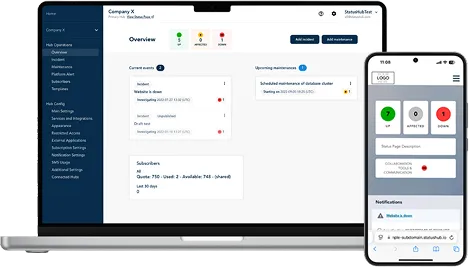 Compliant, Secure, and Reliable Status Pages for the Financial Sector