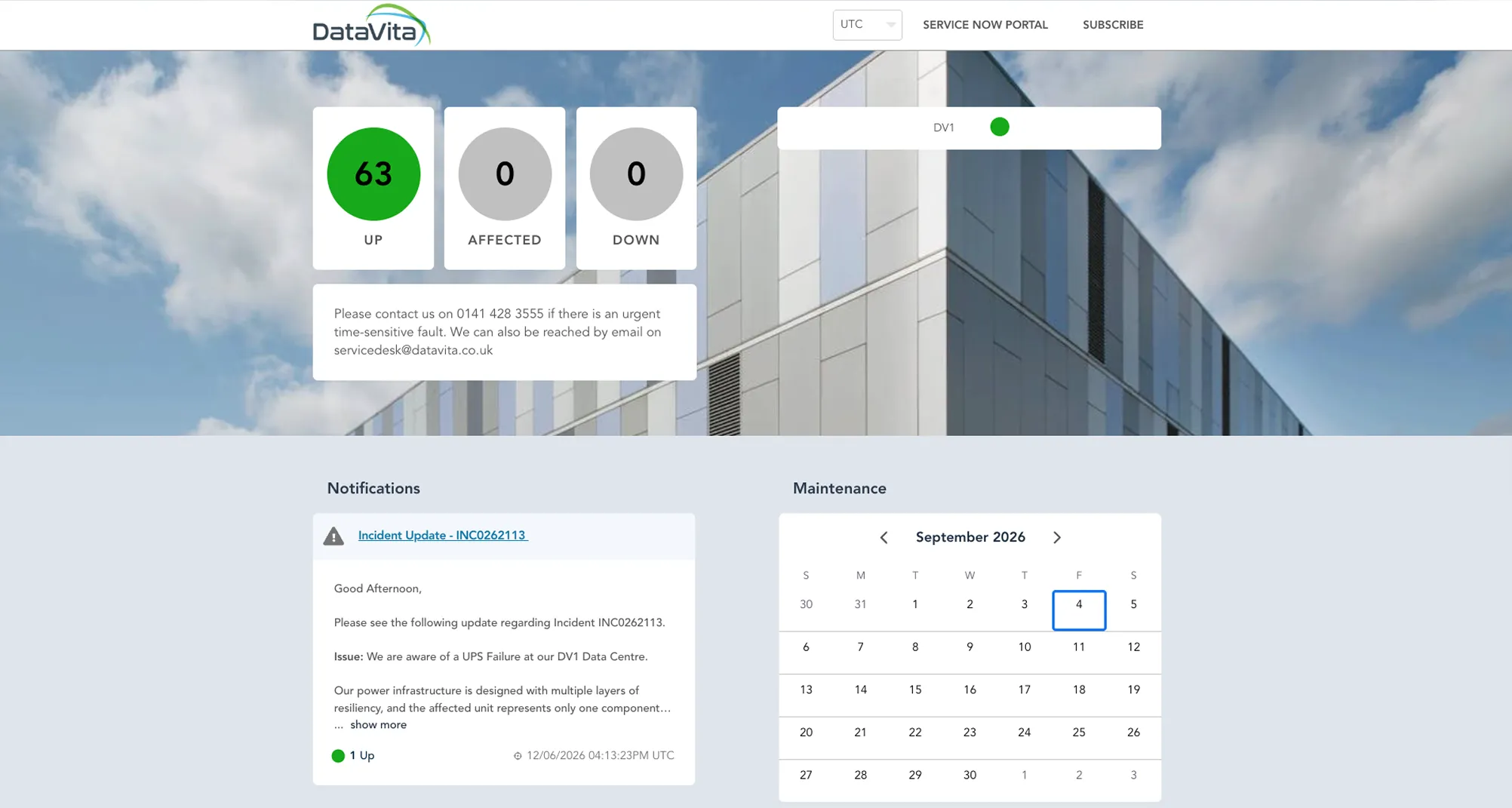 Data Centre &amp; Hosting solutions